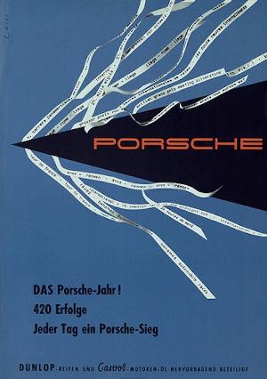 vintage porsche posters