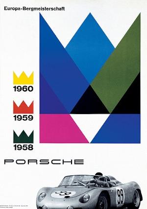 vintage porsche posters