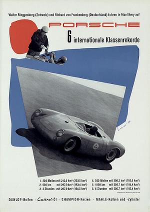 vintage porsche posters