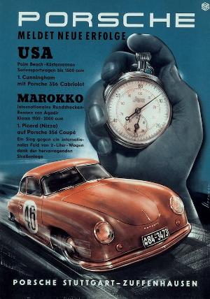 vintage porsche posters