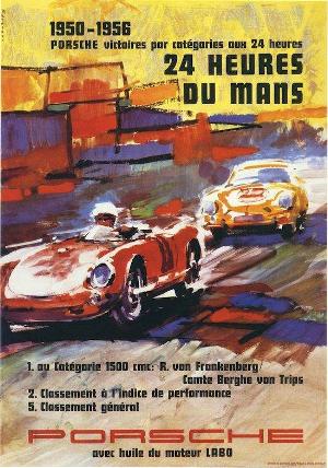 vintage porsche posters