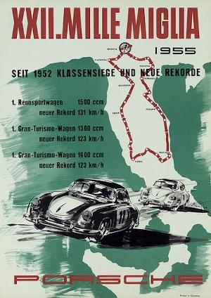 vintage porsche posters