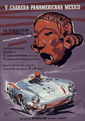 vintage porsche posters