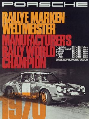 vintage porsche posters