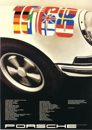 vintage porsche posters