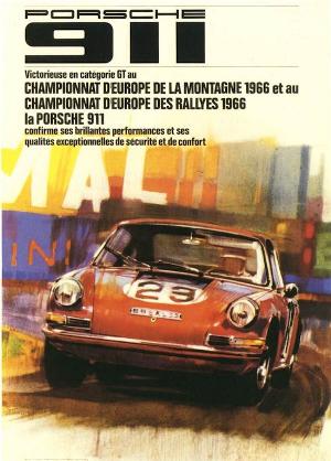 vintage porsche posters