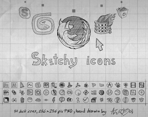 sketchy-icons