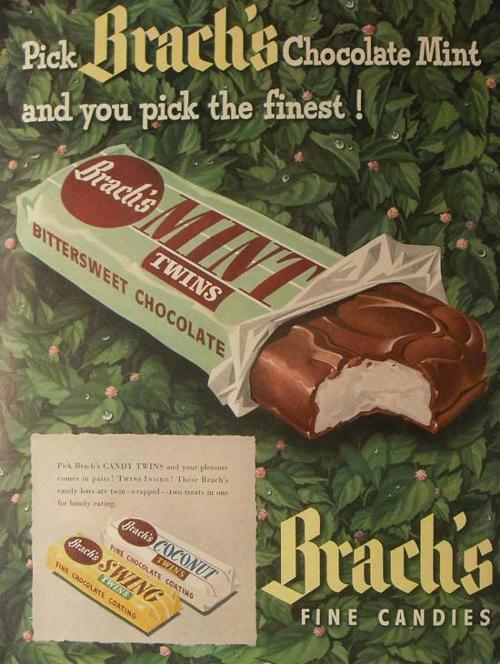 Brach's Chocolate Mint - 1940s