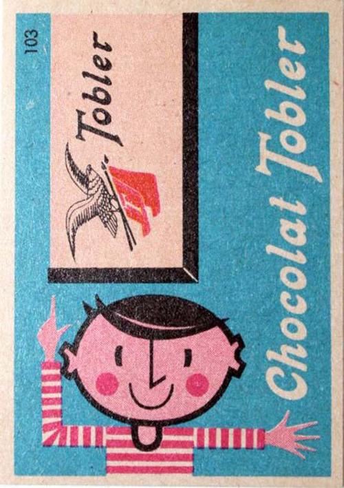 Chocolate Tobler - 1960s