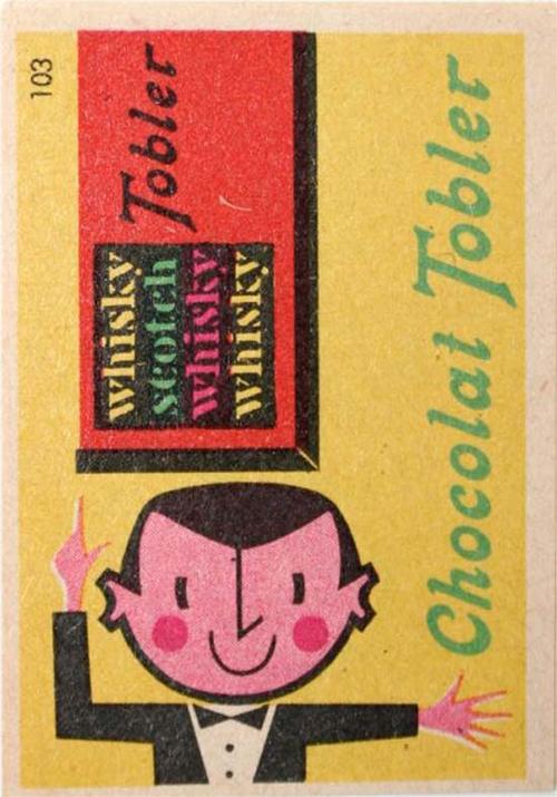 Chocolate Tobler - 1960s