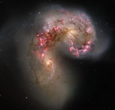 The Antennae Galaxies in Collision