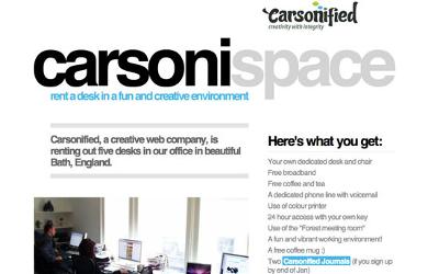 Carsonispace