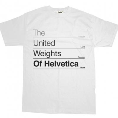 The United Weights of Helvetica