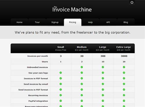 instantShift - Inspirational Pricing Page Designs