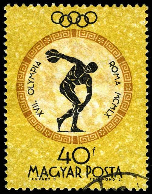 1960 Hungary  - Discobole Olympic Games Rome