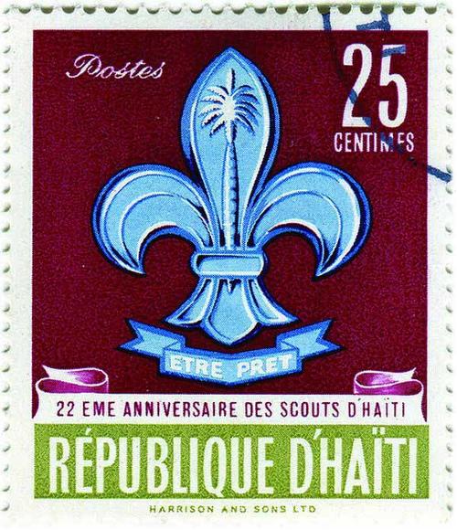 1962 Haiti - 22nd Anniversary of Scouting in Haiti