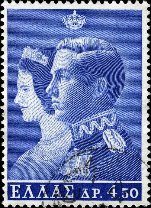 1964 Greece - Marriage of King Constantin II