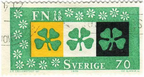 1970 Sweden - Four-Leafed Clover
