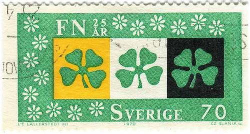 1970 Sweden - Four-Leafed Clover