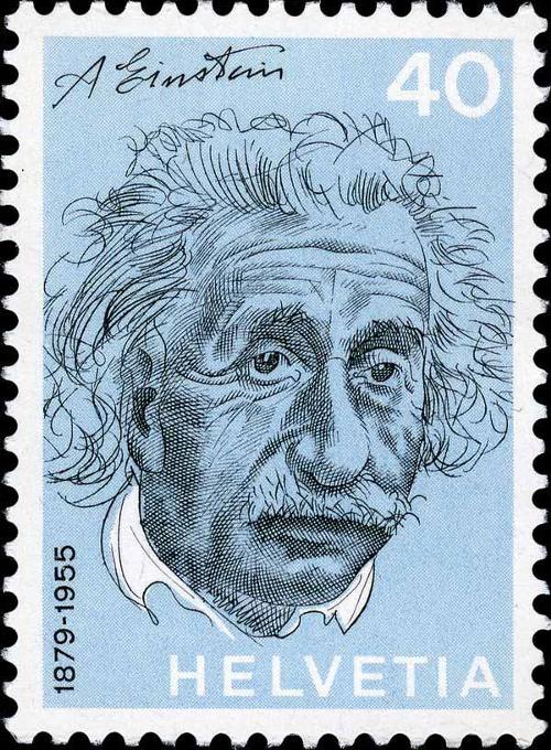 1972 Switzerland- Albert Einstein