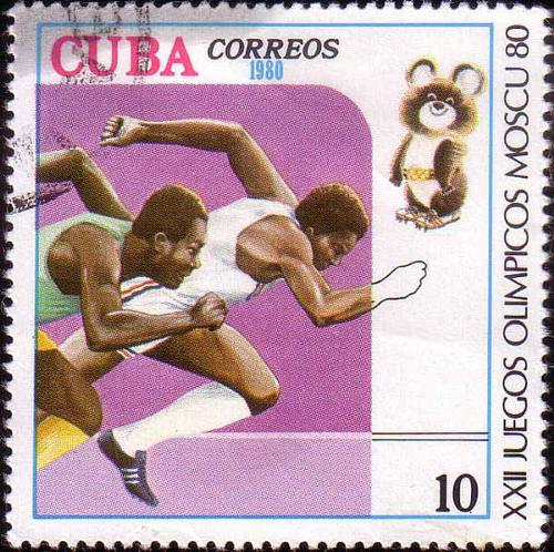 1980 Cuba - XXII Juegos Olímpicos Moscu