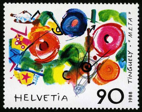 1988 Switzerland - Jean Tinguely