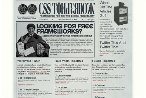 CSS Tinderbox