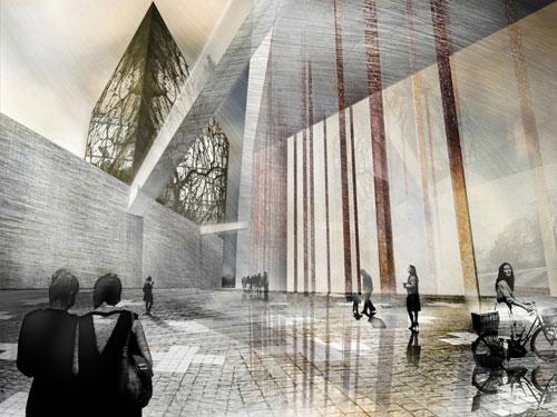 Museum of WWII in Gdańsk Competition proposal by A4 Studio 1