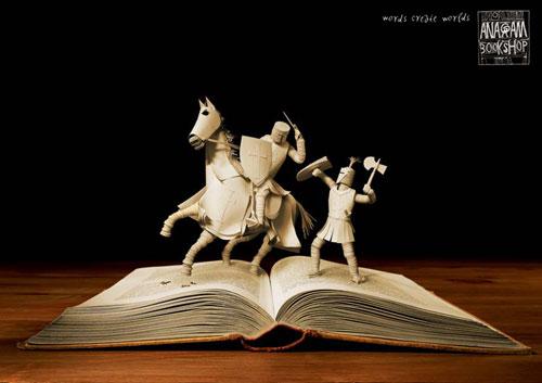 Anagram Bookshop print advertising 3