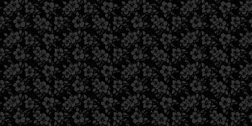 gothic flowers background tileable and seamless pattern