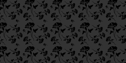 little black dress tileable and seamless pattern