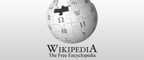 Wikipedia logo free psd file