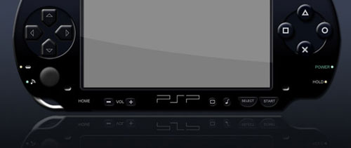 PSP template free psd file