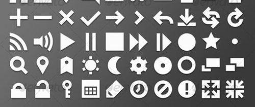 Geometrique Icon Set 50 Vector Icons