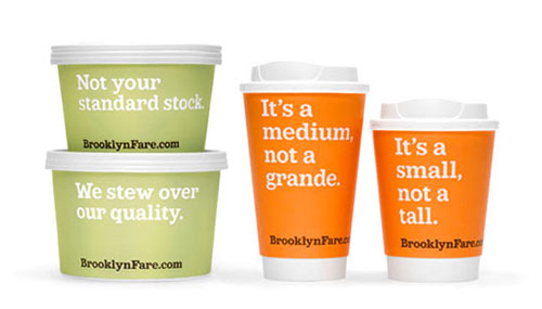 Brooklyn Fare package design