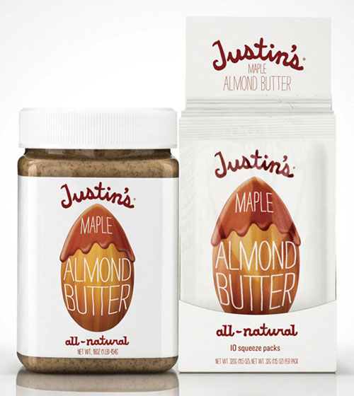 Justin’s Nut Butter package design