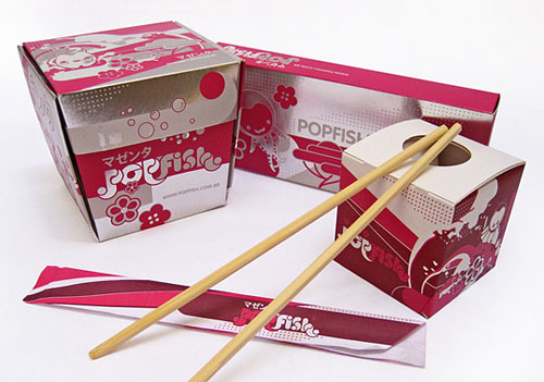 Popfish package design