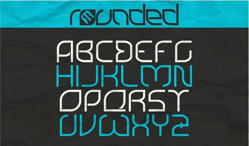 Download Rounded free font