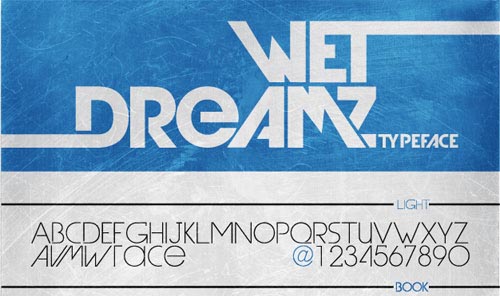 Download Wet Dreamz free font