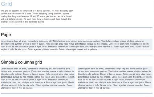 Baseline CSS framework