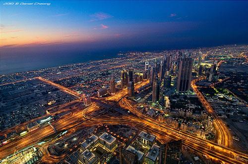 View from The Top - The Veins of Dubai photography