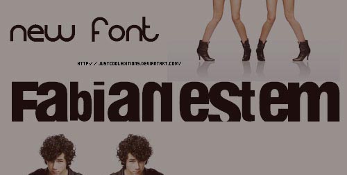 Download fabianstem free font