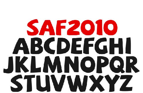 Download saf free font