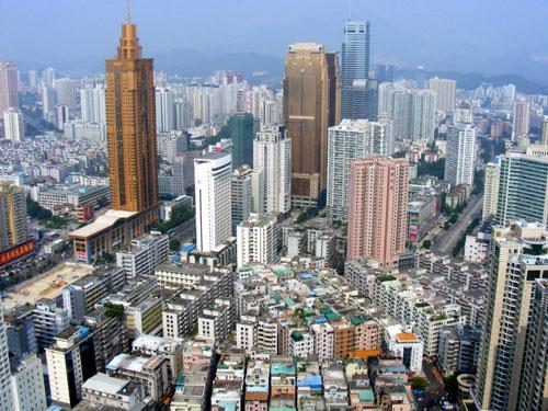 Shenzen skyline photography