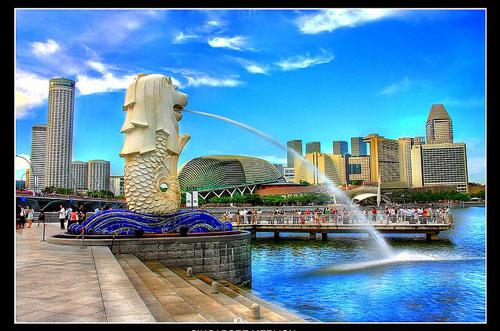 SINGAPORE DAY MERLION photography