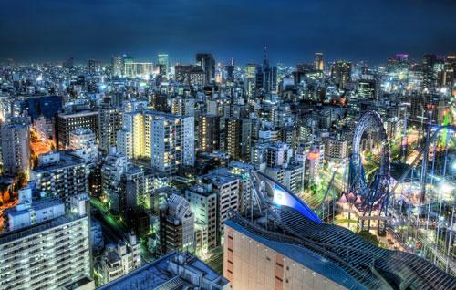 Tokyo at Dusk - Blade Runner Extreme photography