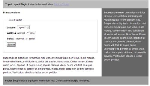 tripoli CSS framework