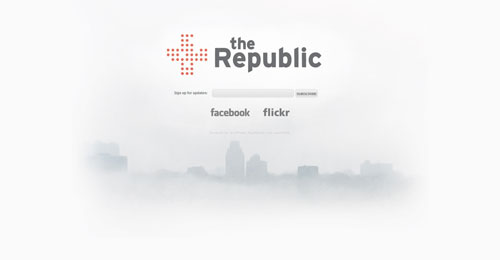 wearetherepublic.org launching soon page design