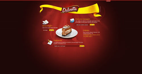 delicattaconfeitaria.com.br launching soon page design