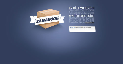 fanabook.com launching soon page design